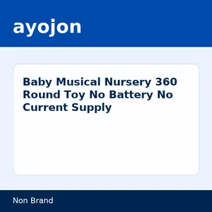 Baby Musical Nursery 360 Round Toy No Battery No Current Supply