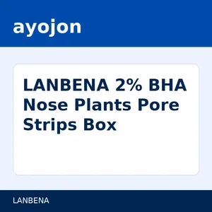 LANBENA 2% BHA Nose Plants Pore Strips Box