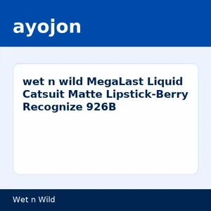 wet n wild MegaLast Liquid Catsuit Matte Lipstick-Berry Recognize 926B