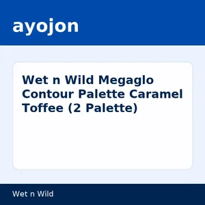 Wet n Wild Megaglo Contour Palette Caramel Toffee (2 Palette)