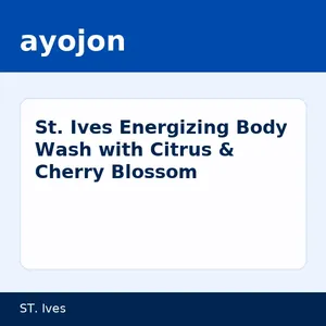 St. Ives Energizing Body Wash with Citrus & Cherry Blossom