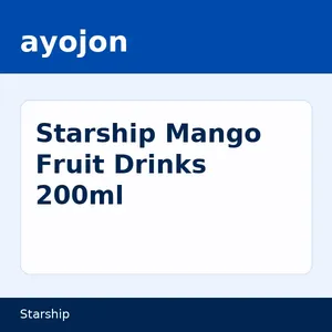 Starship Mango Fruit Drinks 200ml