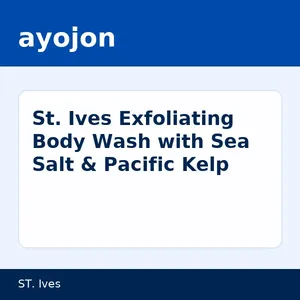 St. Ives Exfoliating Body Wash with Sea Salt & Pacific Kelp