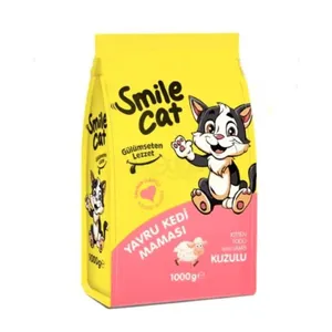 Smile Cat Kitten Food Lamb - 1kg Pack