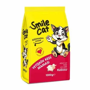 Smile Cat Adult Cat Food With Lamb - 1kg