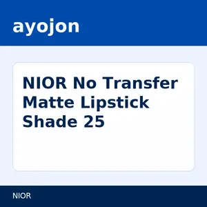 NIOR No Transfer Matte Lipstick Shade 25