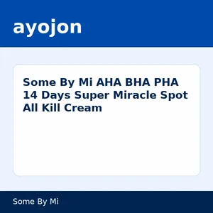 Some By Mi AHA BHA PHA 14 Days Super Miracle Spot All Kill Cream