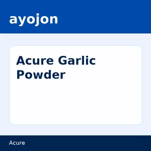 Acure Garlic Powder - একিউর রসুন গুড়া