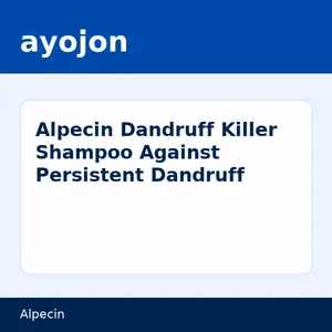 Alpecin Dandruff Killer Shampoo Against Persistent Dandruff