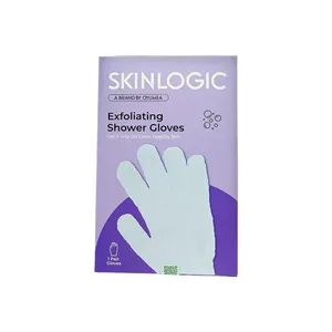Skinlogic Exfoliating Shower Gloves (Purple)