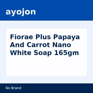 Fiorae Plus Papaya And Carrot Nano White Soap 165gm