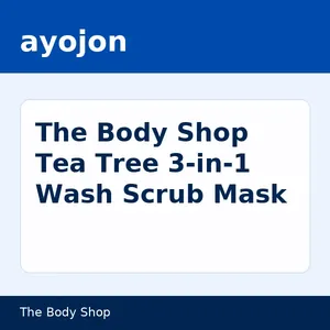 The Body Shop Tea Tree 3-in-1 Wash Scrub Mask