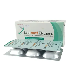 Linamet ER 2.5/1000 (Strip of 6)