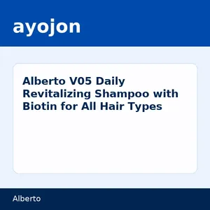 Alberto V05 Daily Revitalizing Shampoo with Biotin for All Hair Types