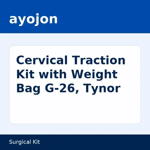 Cervical Traction Kit with Weight Bag G-26, Tynor