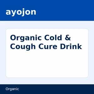 Organic Cold & Cough Cure Drink