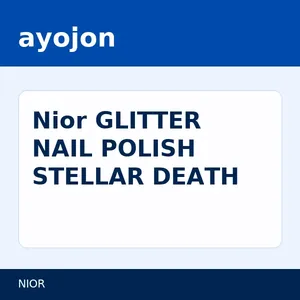Nior GLITTER NAIL POLISH STELLAR DEATH