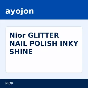 Nior GLITTER NAIL POLISH INKY SHINE