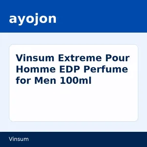 Vinsum Extreme Pour Homme EDP Perfume for Men 100ml
