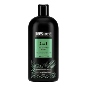 Tresemme 2 in 1 Multivitamin Blend Cleanses & Conditions Shampoo & Conditioner
