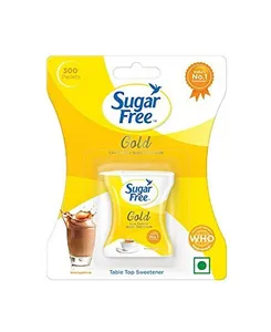 Sugar Free Gold is Equal to Zero Calories Sweetener Low Calorie Sugar Substitute 300 Pellets (Box of 300)