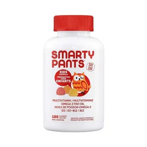 Smarty Pants Kids Formula Multivitamin Omega 3 Fish Oil Vitamin D3 (Gummies of 180)