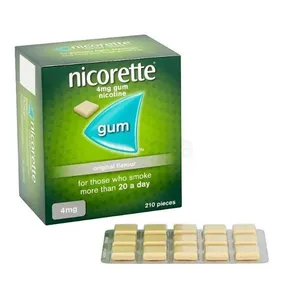 Nicorette Gum Original Flavour 210pcs 4mg (Box of 210)