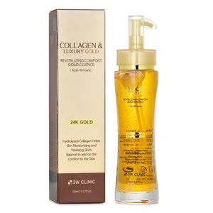 3W Clinic Collagen and Luxury 24K Gold Revitalizing Comfort Anti Wrinkle Gold Essence