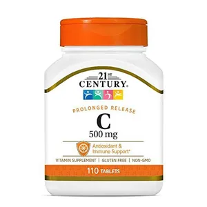 21st Century, Vitamin C, 500 mg, 110 Tablets (Box of 110)