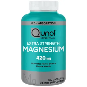 Qunol Magnesium Capsules 420mg, 180 Capsules