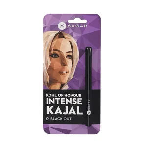 Sugar Cosmetics Kohl of Honour Intense Kajal - 01 Black Out
