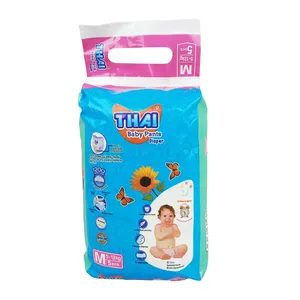Thai Pant Style Baby Diaper M (5-12 kg) 5's Pack