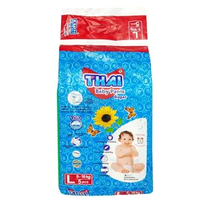 Thai Pant Style Baby Diaper Large 5's Pack