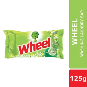 Wheel Washing Laundry Bar 125g