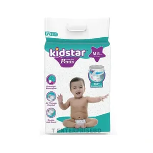 Kidstar Baby Extra Dry Diaper Pants M 5's Pack