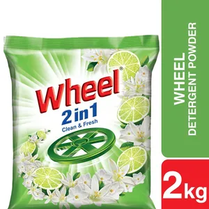 Wheel Detergent Powder 2in1 Clean & Fresh 2Kg