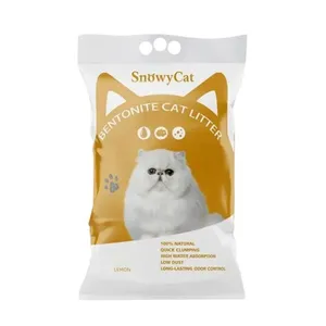 SnowyCat Bentonite Cat Litter Lemon (10L)