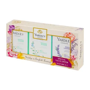 Yardley London Perfumed Luxury Soap Collection (Imperial Jasmine & English Lavender)