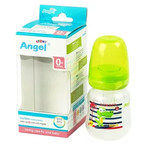 Angel Anti-colic Feeding Bottle 60ml S 0m+ (RNA-2C2)