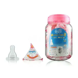 Angel BPA Free Silicon Nipple Size: L - 6m+ (N-1ALP)