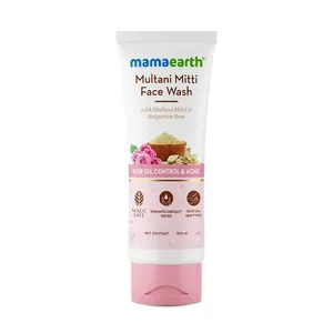 Mamaearth Multani Mitti Facewash for Acne & Oil Control 100ml