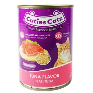 CUTIES CATZ ADULT CANNED TUNA 400G