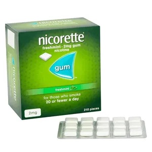 Nicorette Freshmint Nicotine 2mg 210 pcs (Box of 210)