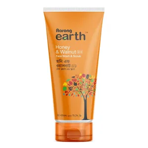 Aarong Earth Honey & Walnut 2-in-1 Face Wash & Scrub