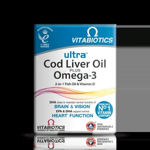 Vitabiotics Ultra Cod Liver Oil60 Capsules