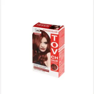 Tovchcolor Intensive Color Creme-Oil Booster Conditioner Shine Colorful Cream 8.4 Medium Chestnut