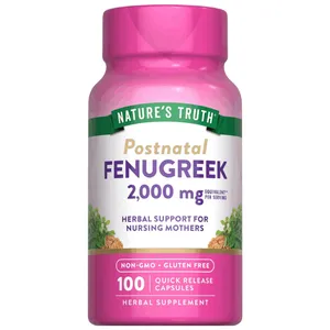 Nature's Truth Fenugreek Seed Capsules 2000mg 100capsules