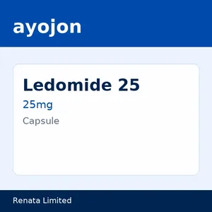 Ledomide 25 (Strip of 6)