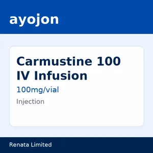 Carmustine 100 IV Infusion