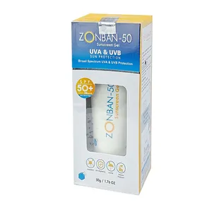 Zonban-50 Sunscreen Gel UVA & UVB Sun Protection 50+ PA+++